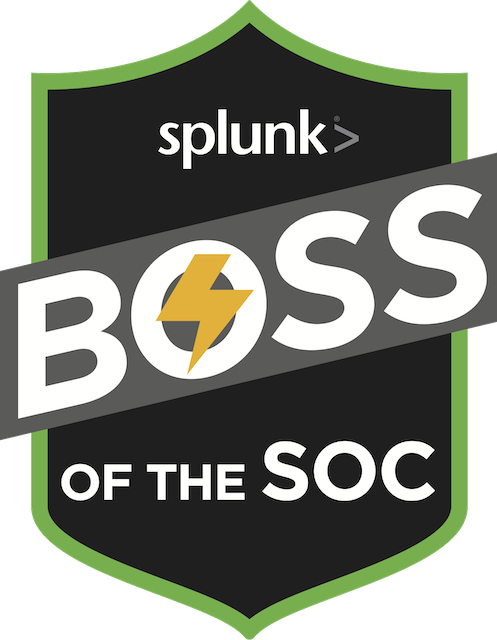 Splunk BOTS badge